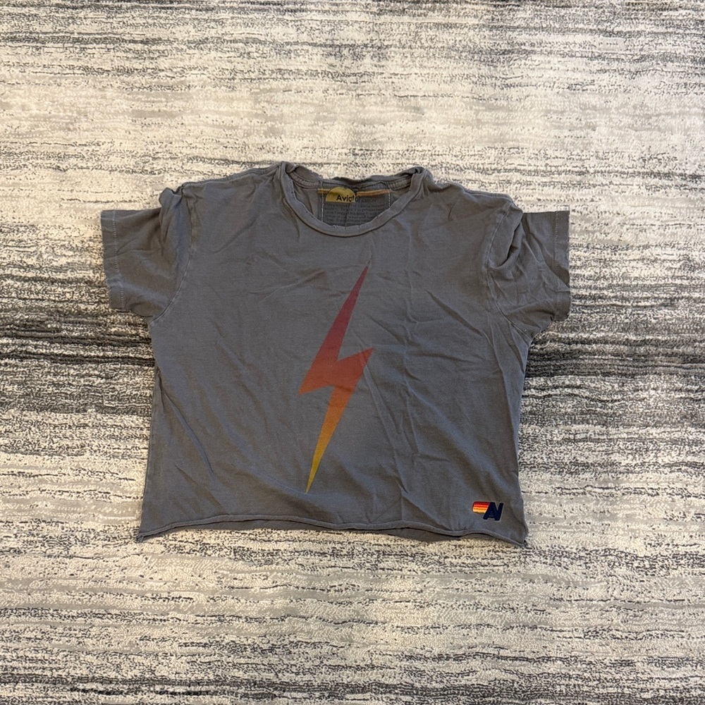 Aviator Nation Cropped Tee